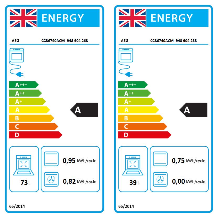AEG CCB6740ACM Freestanding Electric Cooker