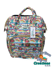 Load image into Gallery viewer, Rainbow Diaper bag
