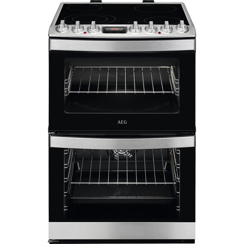 AEG CCB6740ACM Freestanding Electric Cooker