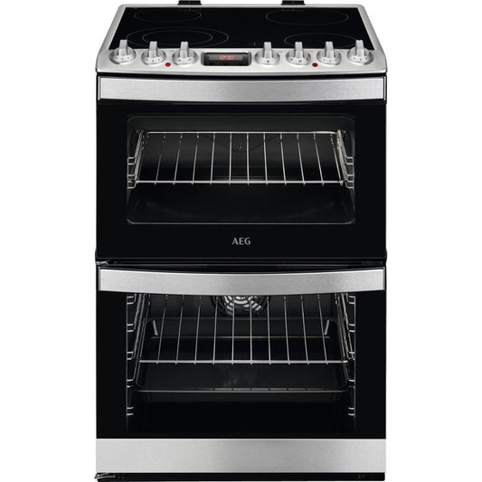 AEG CCB6740ACM Freestanding Electric Cooker