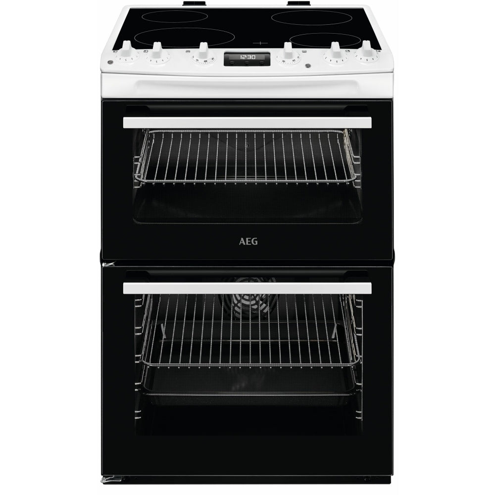 AEG CCX6540ACW Freestanding Ceramic Electric Cooker