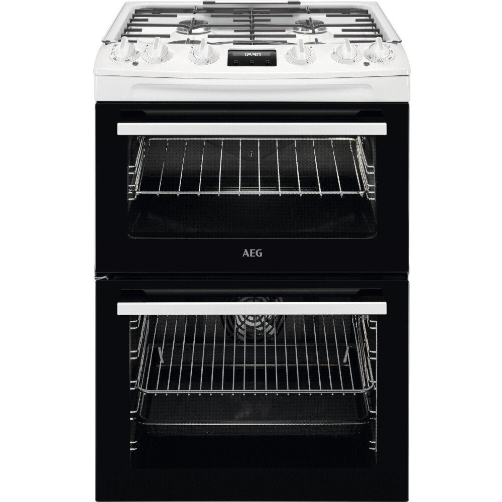 AEG CKX6540ACW Freestanding Dual Fuel Cooker