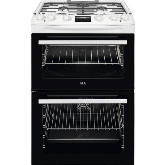 AEG CKX6540ACW Freestanding Dual Fuel Cooker