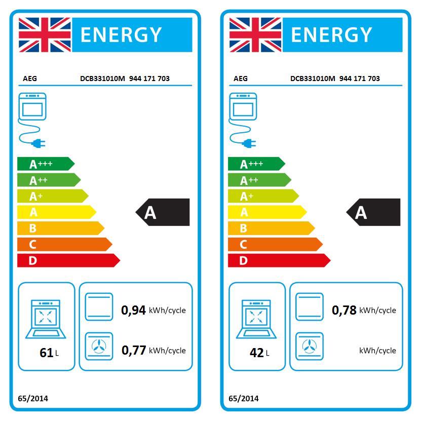 AEG DCB331010M Built In Electric Double Oven