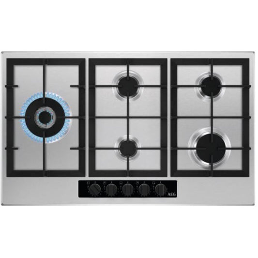AEG HGB95522YM 6000 5 Burner Gas Hob