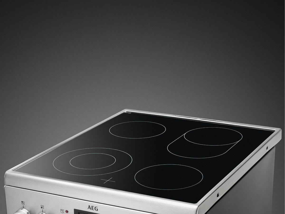 AEG CCB6740ACM Freestanding Electric Cooker