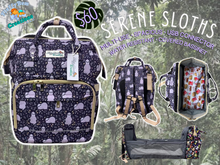 Load image into Gallery viewer, Sloths Diaper bag
